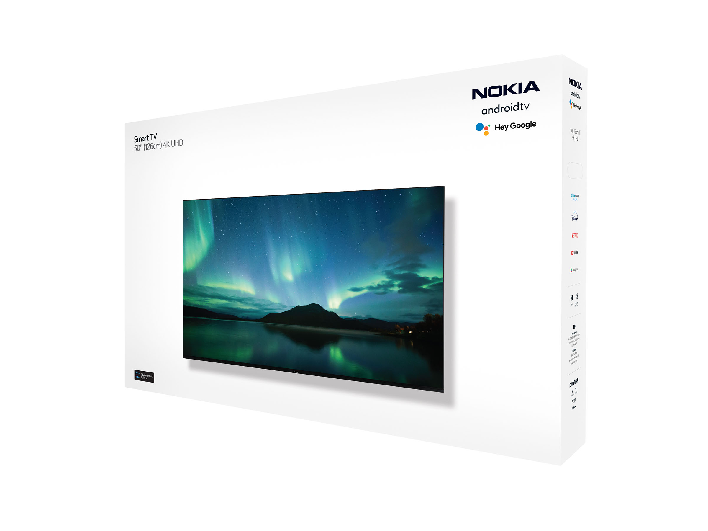 Nokia 50" 4K UHD Smart TV on Android TV