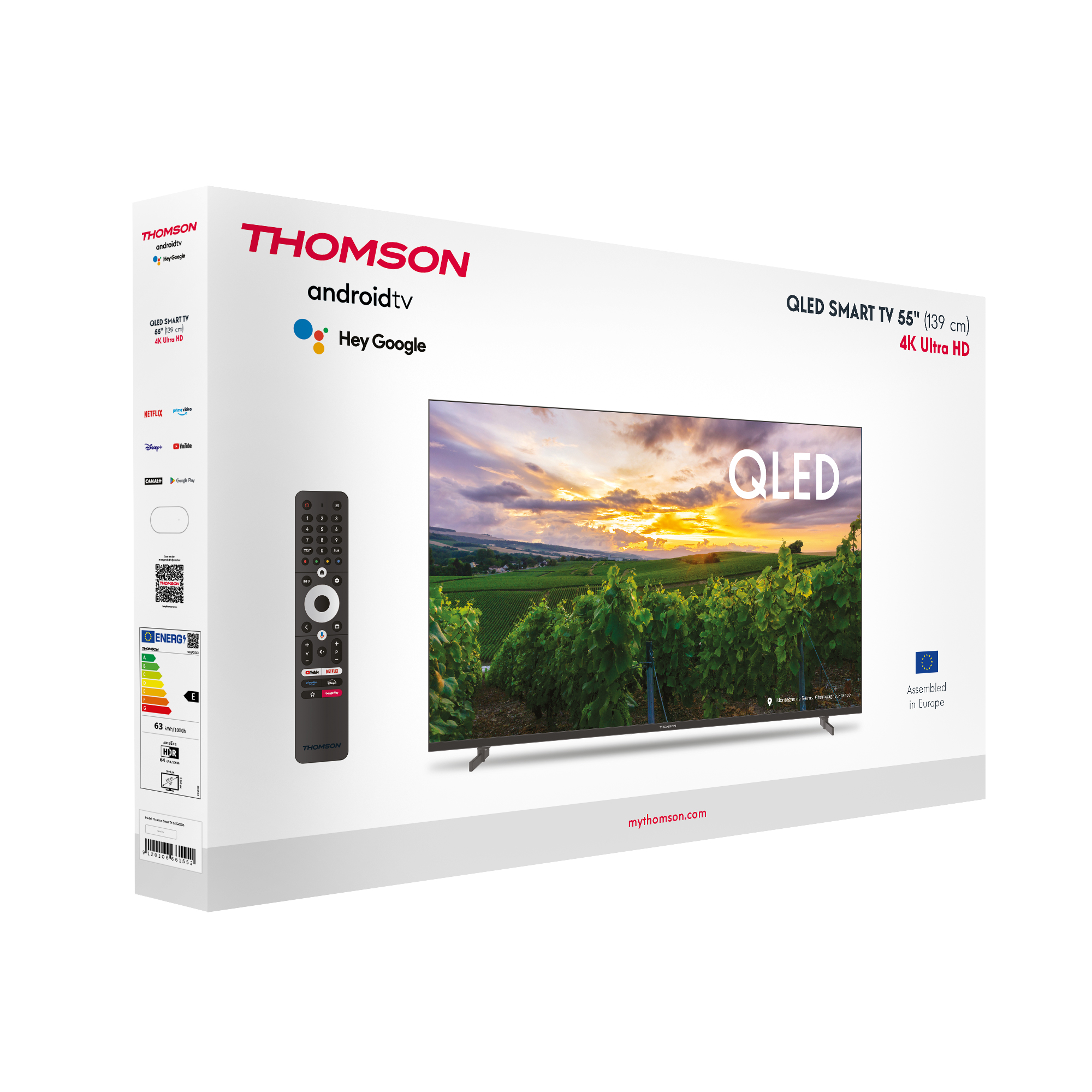 Thomson Android TV 55" QLED | 55QA2S13