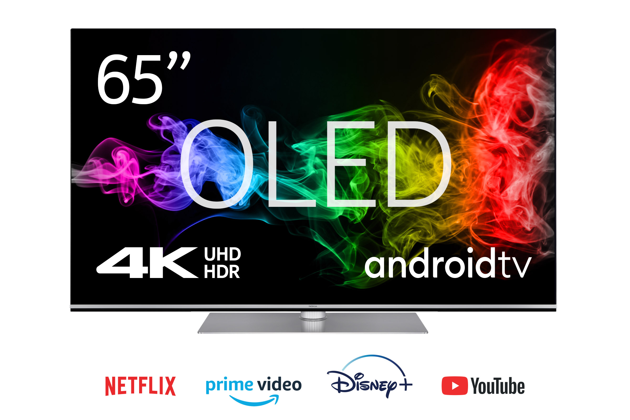 Nokia 65”4K UHD OLED Smart TV with Android TV | ONR65GV230ISW