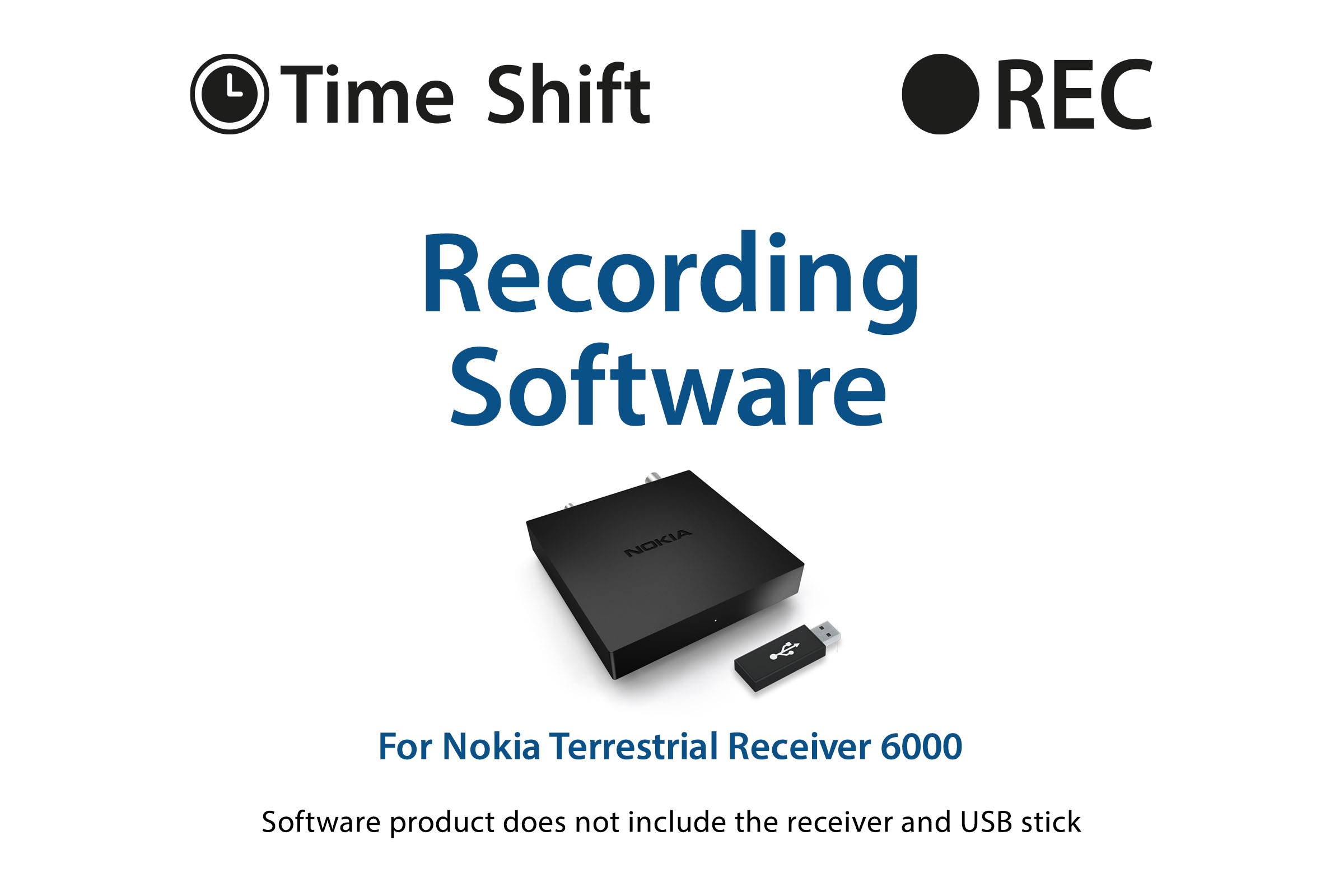 Recording Software Receiver 6000