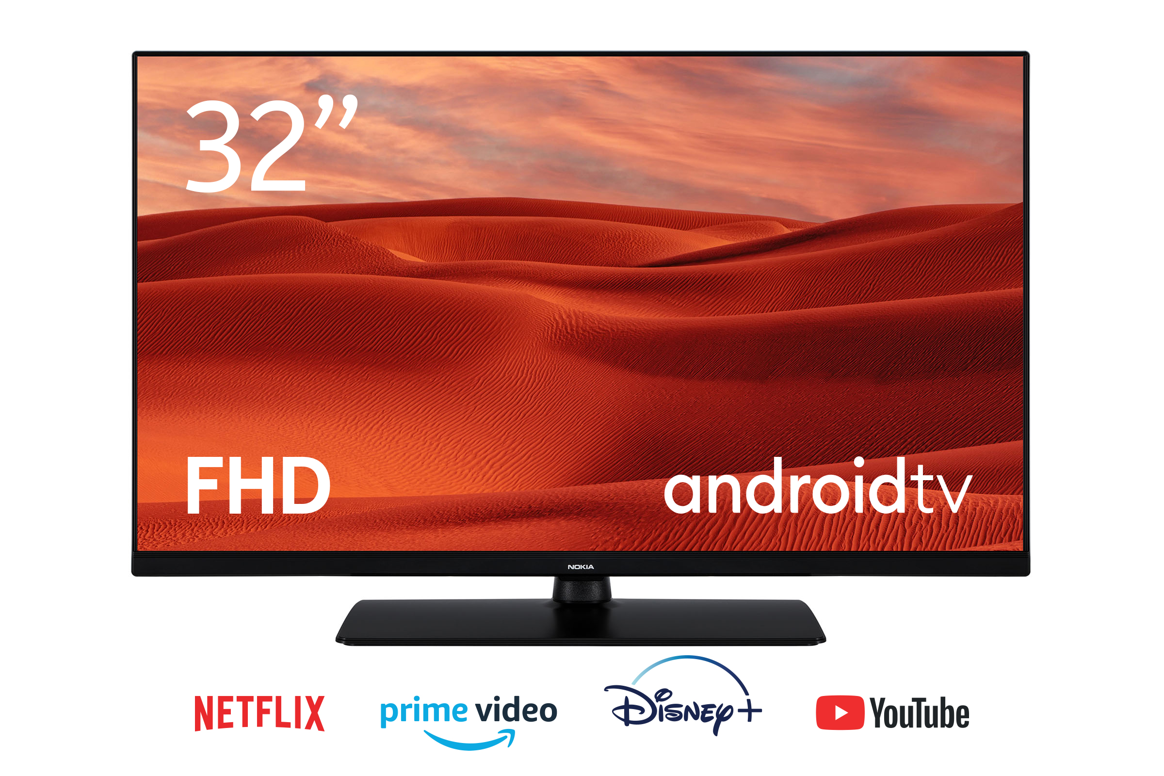  Nokia Smart TV - Television 24 pulgadas (60 cm) Android TV  12V para Autocaravana (HD, LED, WiFi, DVB-C/S2/T2, Android 9.0 Google  Assistent, , Netflix, DAZN, Prime Video, Disney+) Análisis de Reseñas