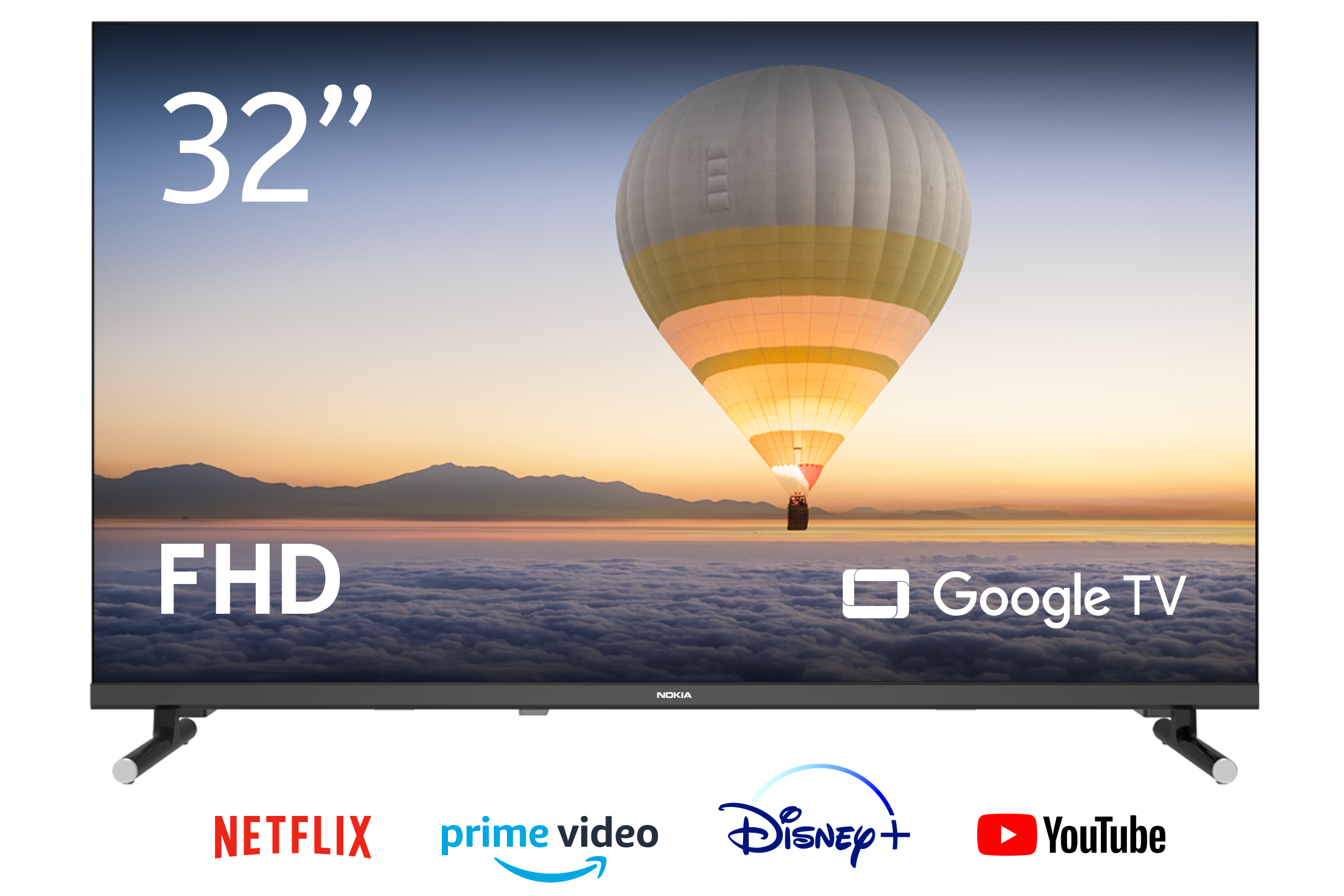 Nokia Google TV 24'' HD 12V
